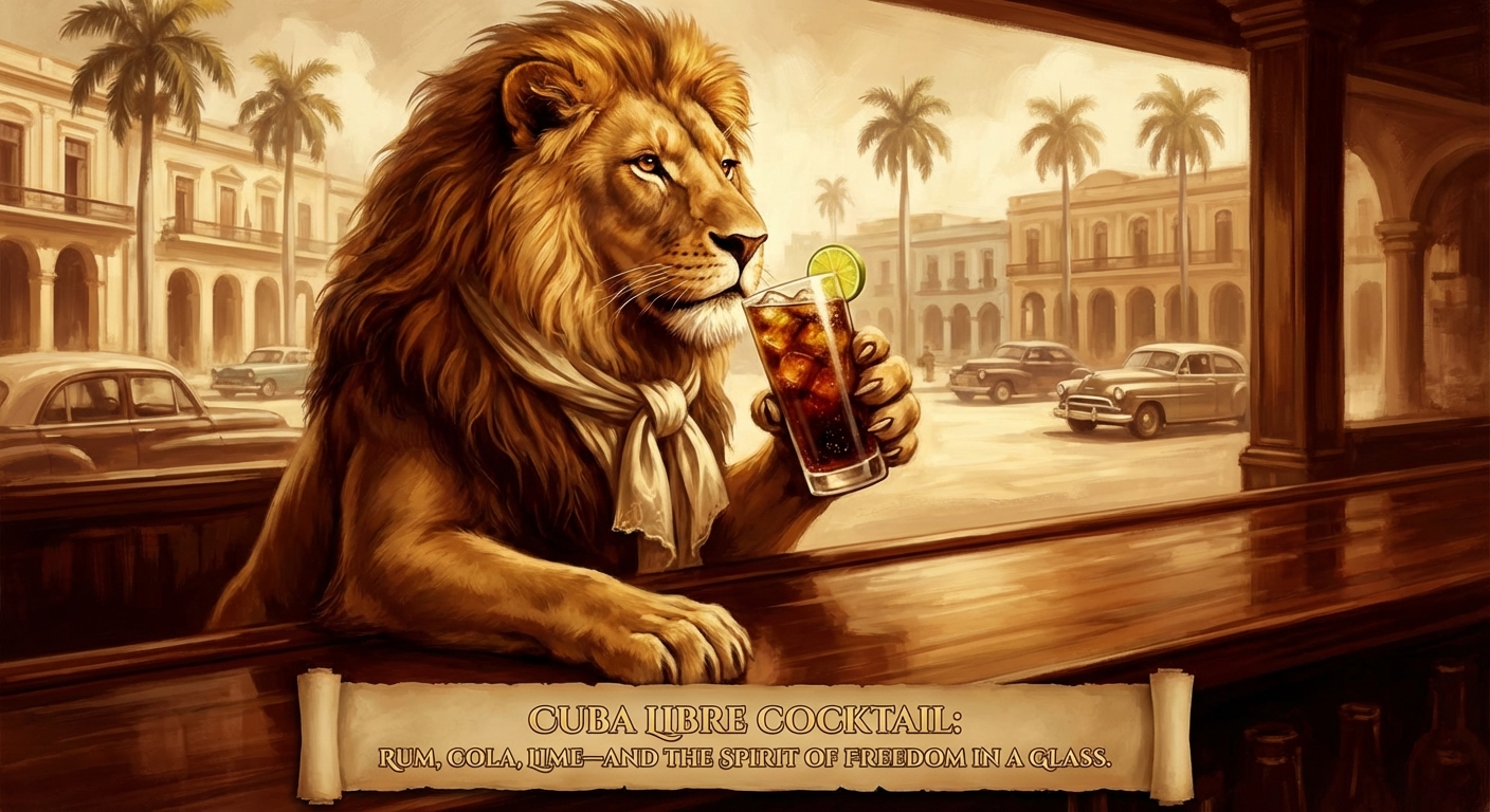Cuba Libre Cocktail Recipe: Rum, Cola & Lime