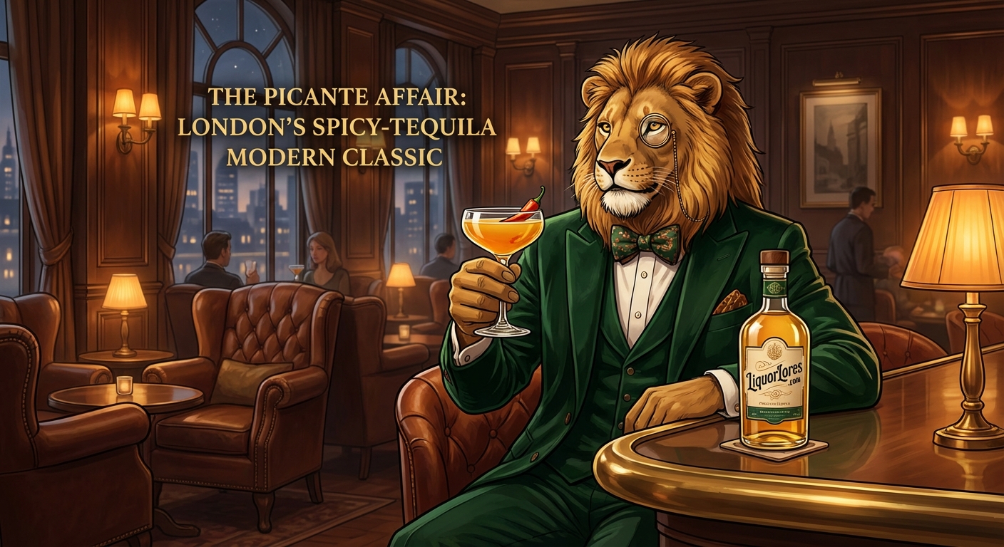 Picante Affair Cocktail Recipe: Spicy Tequila Sour Classic